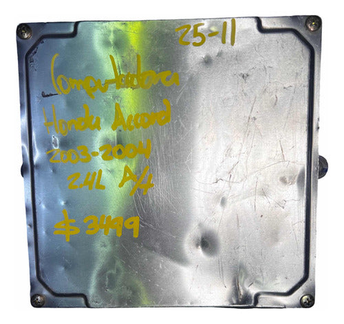 Computadora Honda Accord 2.4l A/t 03-04 37820-rad-l72 (9s)