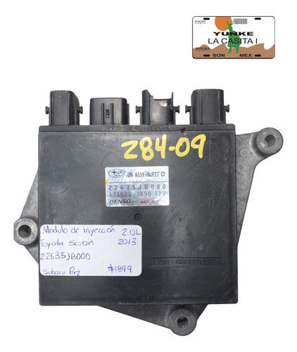 Modulo De Inyección Toyota Scion 2.0l 2013 22635jb000