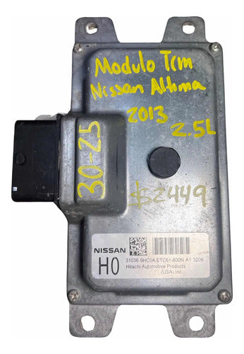 Modulo Tcm Nissan Altima 2.5l 2013 31036 9hc0a (h0)