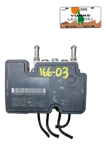 Modulo Abs Chevrolet Cobalt 09-10 20764051