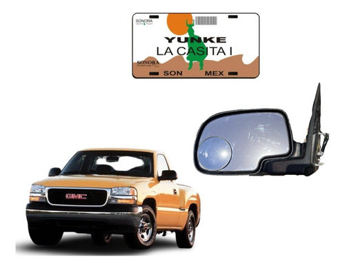 Espejo Retrovisor Lh Original Gmc Sierra 2002