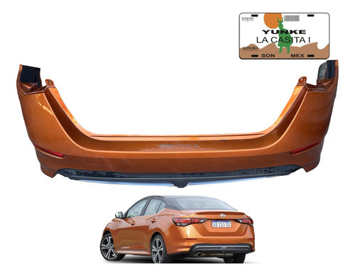 Defensa Trasera Nissan Sentra 2020-2023