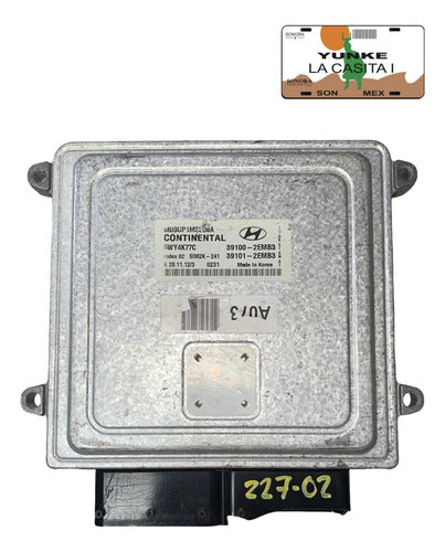 Computadora Hyundai Elantra 1.8l 2011-2013  39100-2emb3