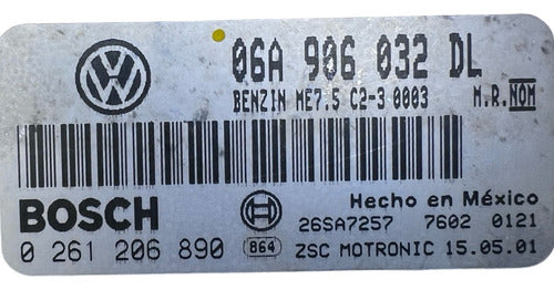 Computadora Vw Jetta 1.8l 01-02 Turbo 06a 906 032 Dl