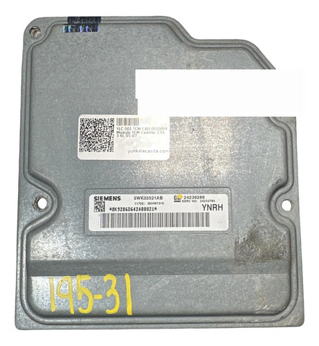 Modulo Tcm Cadillac Cts 3.6l 05-07