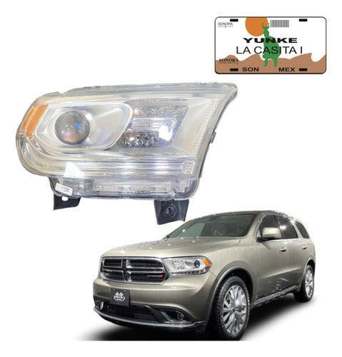 Faro Rh Dodge Durango 2016-2020 Derecho/pasajero