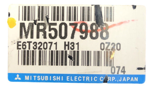 Computadora Mitsubishi Mirage 1.8l 2001 Mr507988