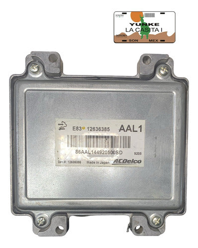 Computadora Chevrolet Aveo 1.6l 2010 12636385 (aal1)