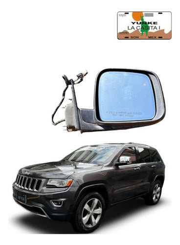 Espejo Retrovisor Rh Jeep Grand Cherokee 2011-2016 026536