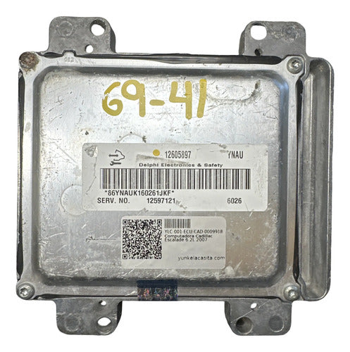 Pcm Computadora Cadillac Escalade 6.2l 2007