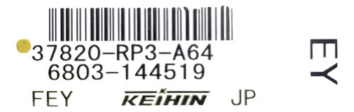 Computadora Honda Fit 1.5l A/t 2010 37820-rp3-a64 (ey)