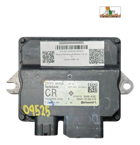 Modulo Tcm Nissan Pathfinder 3.5l 16-18 237f0 6ka0a (cr)