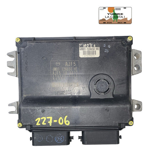 Computadora Mazda 6 3.0l 2007 6m81-12a650-he
