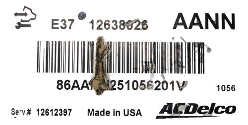 Computadora Chevrolet Malibu 2012 12638026 (aann)