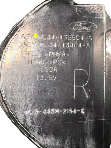 Calavera Rh Ford F-150 2015-2017 Fl34-13b504-a Derecho/pasajero Rojo