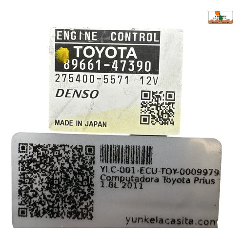 Pcm Computadora Toyota Prius 1.8l 2011