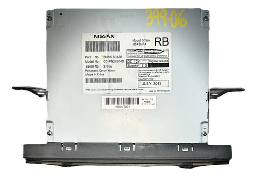Estéreo Nissan Sentra 2013-2014 28185 3ra2b Negro