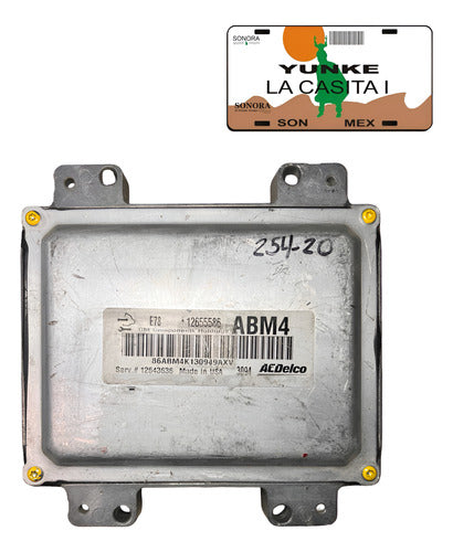 Computadora Chevrolet Cruze 2012-2016 1.4l 12655586 (abm4)