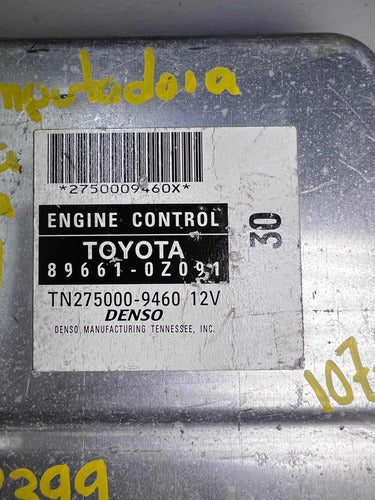 Computadora Toyota Corolla 1.8l A/t 03-04 89661-0z091