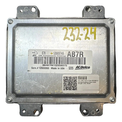 Pcm Computadora Chevrolet Cruze 1.4l 2016
