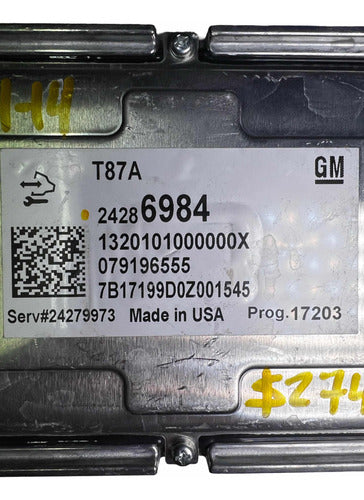 Modulo Tcm Chevrolet Silverado 17-18 24286984
