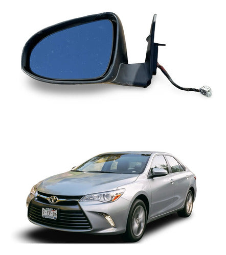 Espejo Retrovisor Lh Original Toyota Camry 2015-2017