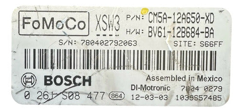 Pcm Computadora Ford Focus 2.0l 2012-2013 Cm5a-12a650-xd