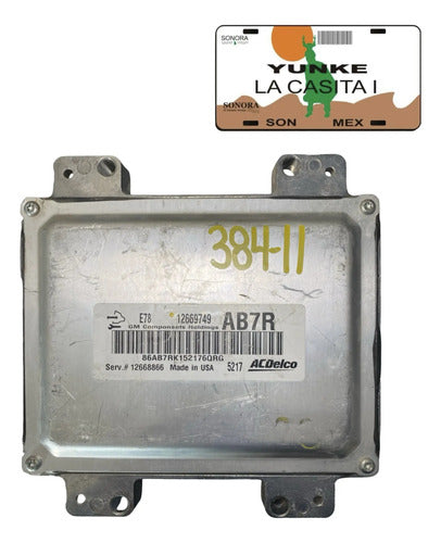 Pcm Computadora Chevrolet Cruze 1.4l 2016 12669749 (ab7r)