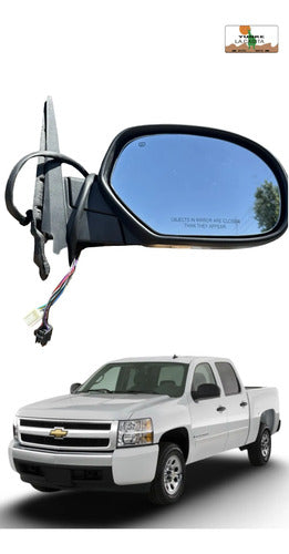 Espejo Retrovisor Rh Chevrolet Silverado 2007-2014
