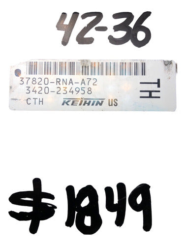 Computadora Honda Civic 1.8l 09-11 37820-rna-a72 (th)