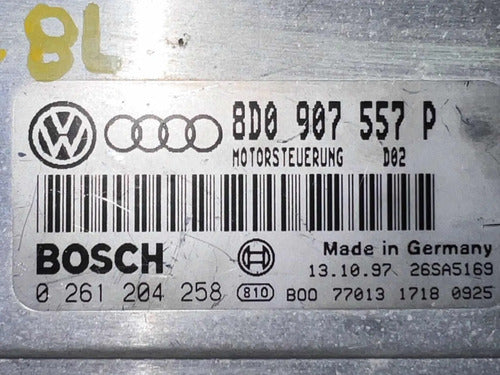 Pcm Computadora Audi A4 1.8l 1998-2000 8d0 907 557 P P2