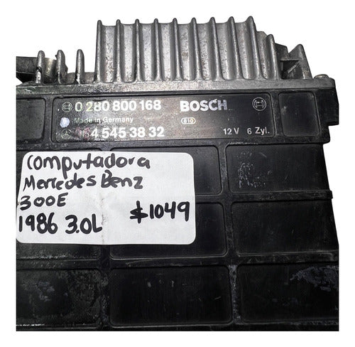 Computadora Mercedes Benz 300e 3.0l 1986 004 545 38 32