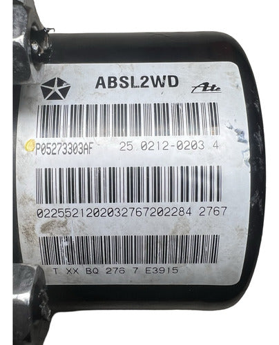 Modulo Abs Dodge Caliber 2.0l 2007-2009 P05273303af1.11.2