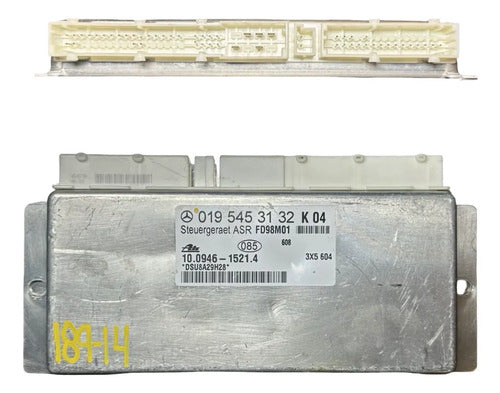 Módulo Abs Mercedes Benz C230 2.3l A/t 98-00 019 545 31 32 Plata