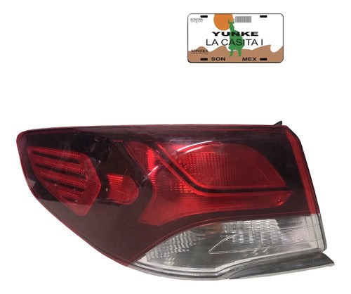 Calavera Par Hyundai Sonata 18-19 92402-c2 Ambos Lados Rojo