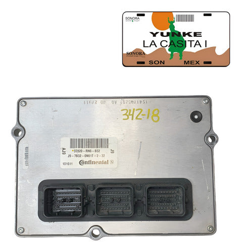 Computadora Honda Pilot 3.5l A/t 2012 37820-rn0-b32