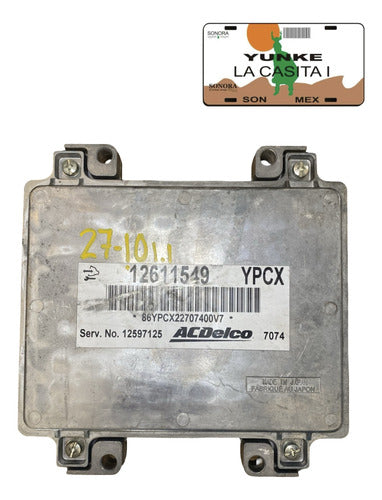 Computadora Chevrolet Cobalt 2.2L 08-12 12611549 (YPCX)