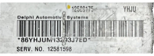 Pcm Computadora Chevrolet Malibú 3.5l 2004 12589175 (yhju)