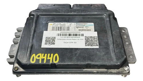 Pcm Computadora Nissan Platina 1.6l 2010 S110130025 D