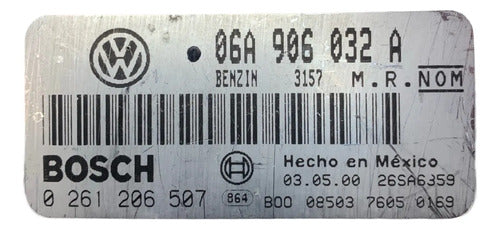 Pcm Computadora Vw Jetta 2.0l A/t 00-01 06a 906 032 A