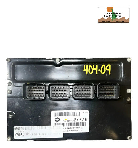 Computadora Dodge Charger 3.5l A/t 2010 P05150246ae