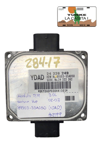 Modulo Tcm Saturn Vue 3.0l 02-03 89503-55a050 (ydad)