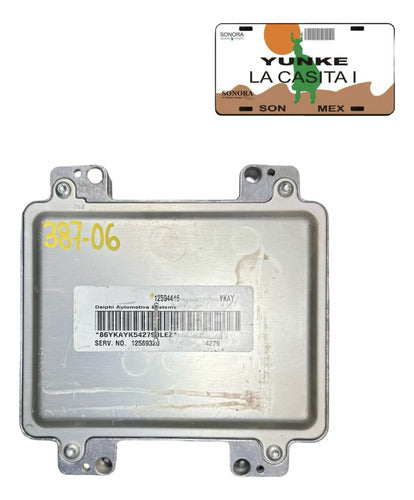Computadora Chevrolet Malibú 2.2l 2005 12594446 (ykay)
