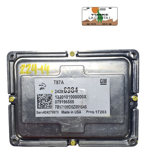 Modulo Tcm Chevrolet Silverado 17-18 24286984