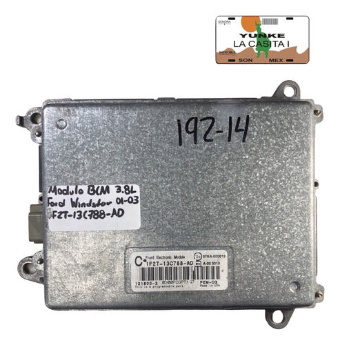 Módulo Bcm Ford Windstar 3.8l 01-03 1f2t-13c788-ad