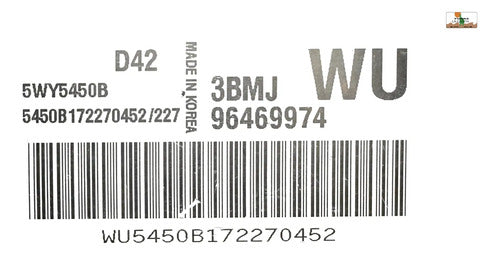 Computadora Pcm Chevrolet Matiz 1.0l 06-15 5wy5450b (wu)