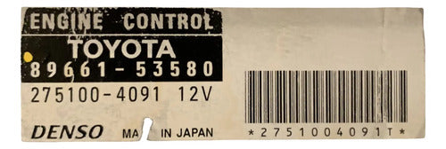 Pcm Computadora Lexus Is250 2.5l 2006 89661-53580
