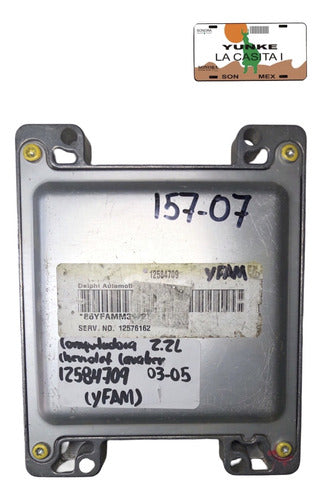 Computadora Chevrolet Cavalier 2.2l 03-05 12584709 (yfam)