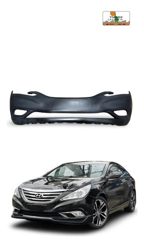 Fascia Delantera Hyundai Sonata 2011-2013 Producto Genérico Negro