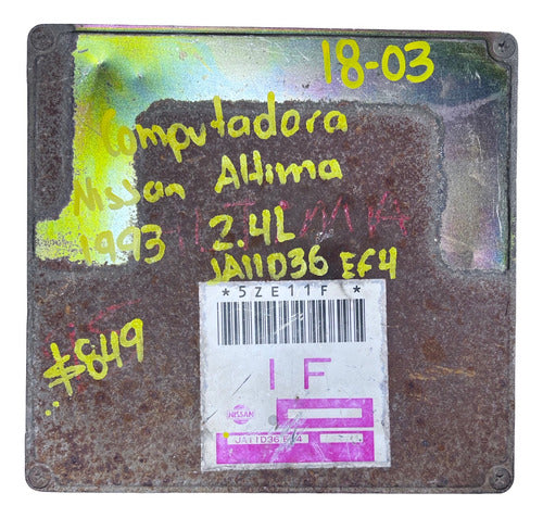 Computadora Nissan Altima 2.4l 1993 Ja11d36 Ef4 (if)